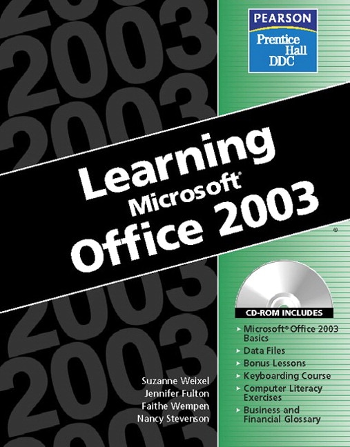 Microsoft Office Word 2003 Comprehensive Course Microsoft Office 2003
Series
