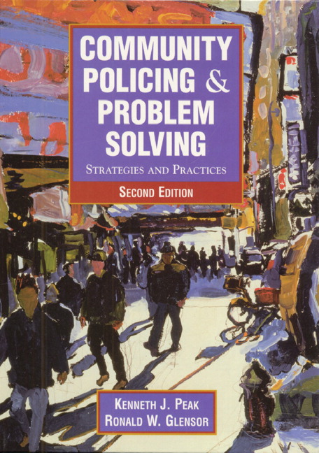 Peak Amp Glensor Community Policing And Problem Solving Strategies And Practices Pearson