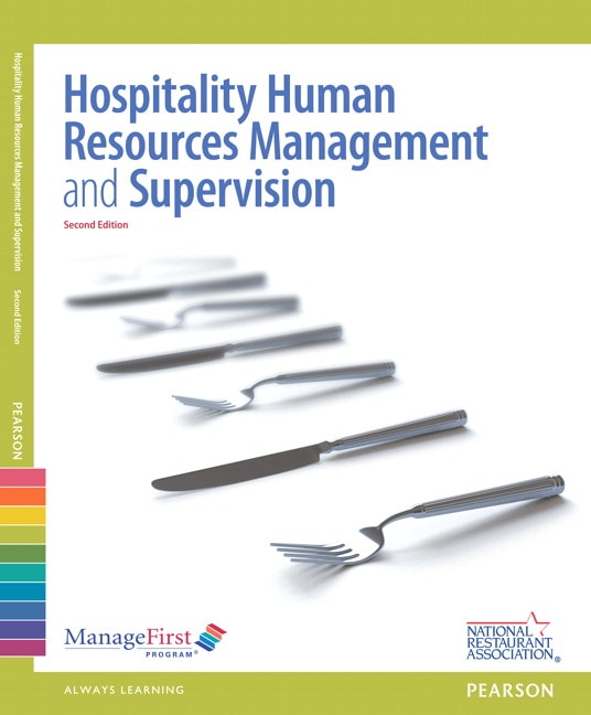 ManageFirst: Hospitality Human Resources Management & Supervision w/ Answer Sheet