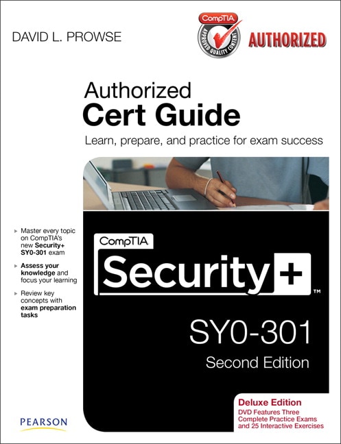 Prowse Comptia Security Sy0 301 Cert Guide Deluxe