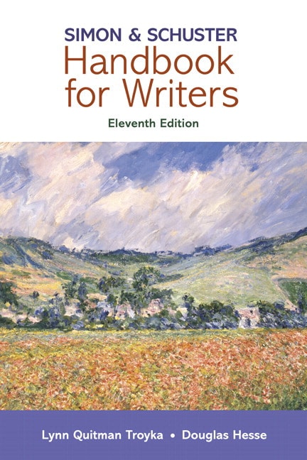 Writing with a thesis a rhetoric and reader 11th edition