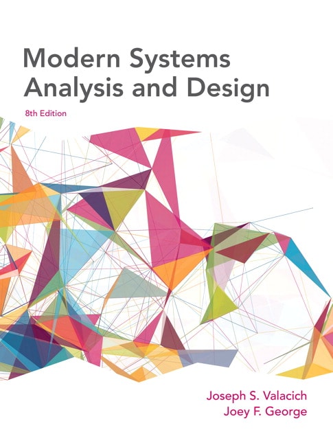 Modern Systems Analysis and Design, 8th Edition
