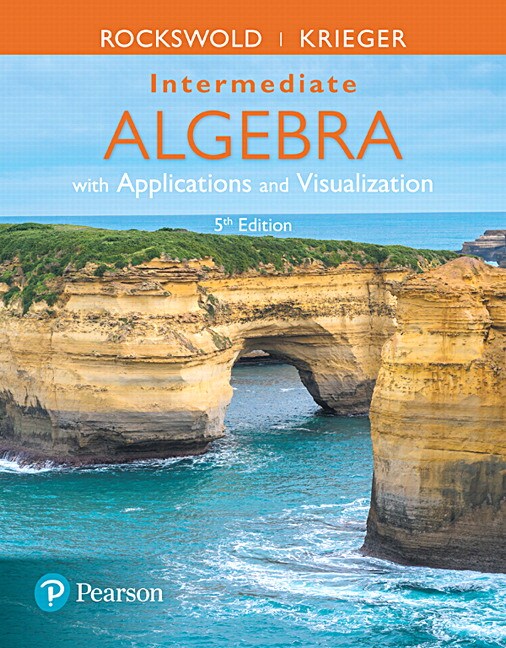 Intermediate Algebra with Applications & Visualization (Subscription)