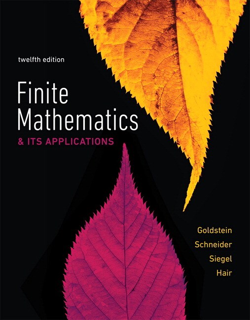 Finite Mathematics Student Solutions Manual An Applied Approach