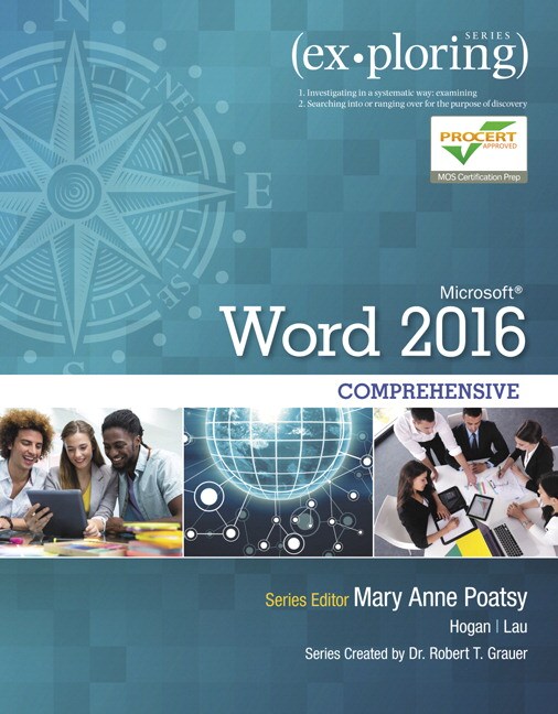 Exploring Microsoft Word 2016 Comprehensive (Subscription)
