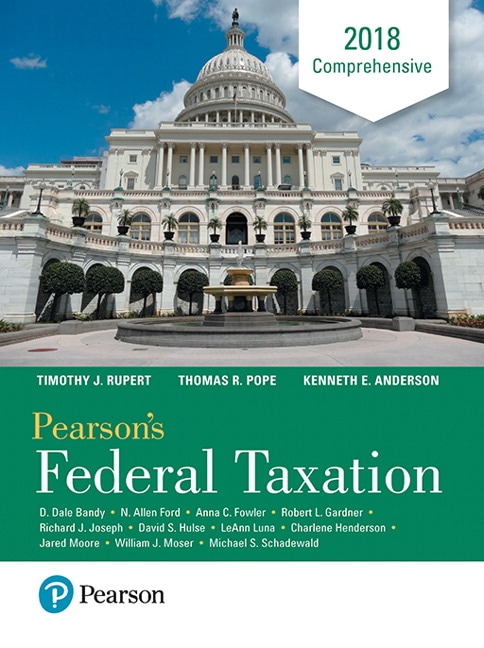Pearsons-Federal-Taxation-2019-Comprehensive-Plus-MyLab-Accounting-with-Pearson-eText--Access-Card-Package-32nd-Edition