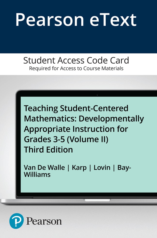 Teaching Student-Centered Mathematics Grades 5-8