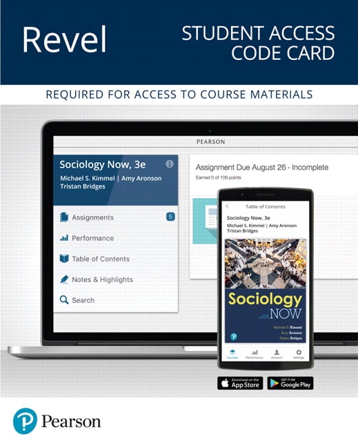 Revel for Sociology Now -- Access Card, 3rd Edition