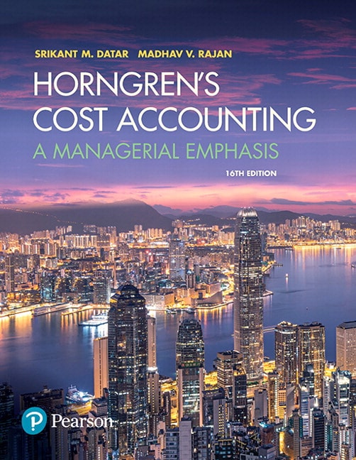 Horngren's Cost Accounting Plus MyLab Accounting with Pearson eText -- Access Card Package