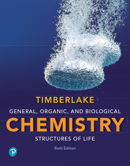 Timberlake General Organic And Biological Chemistry