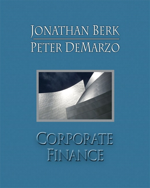 Corporate Finance The Core 4th Edition Berk DeMarzo  Harford The Corporate Finance Series