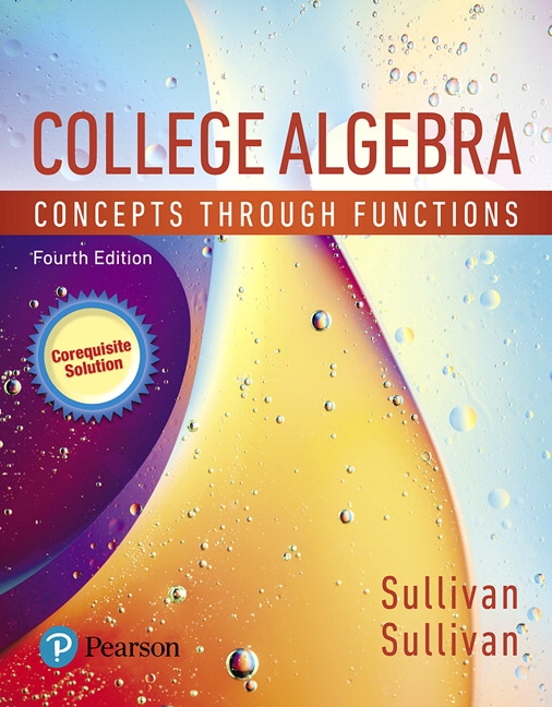 Corequisite Support for College Algebra: Concepts through Functions