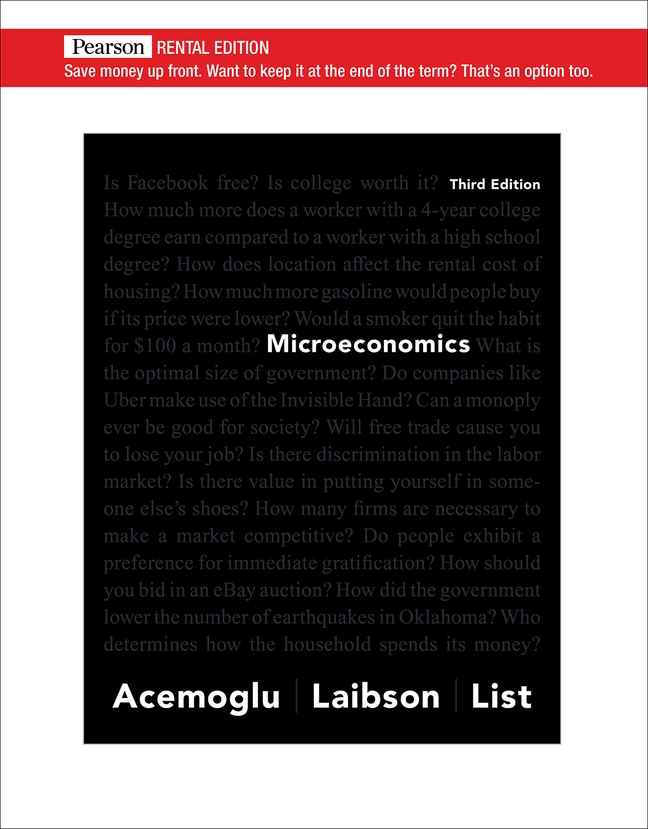 Microeconomics [RENTAL EDITION]