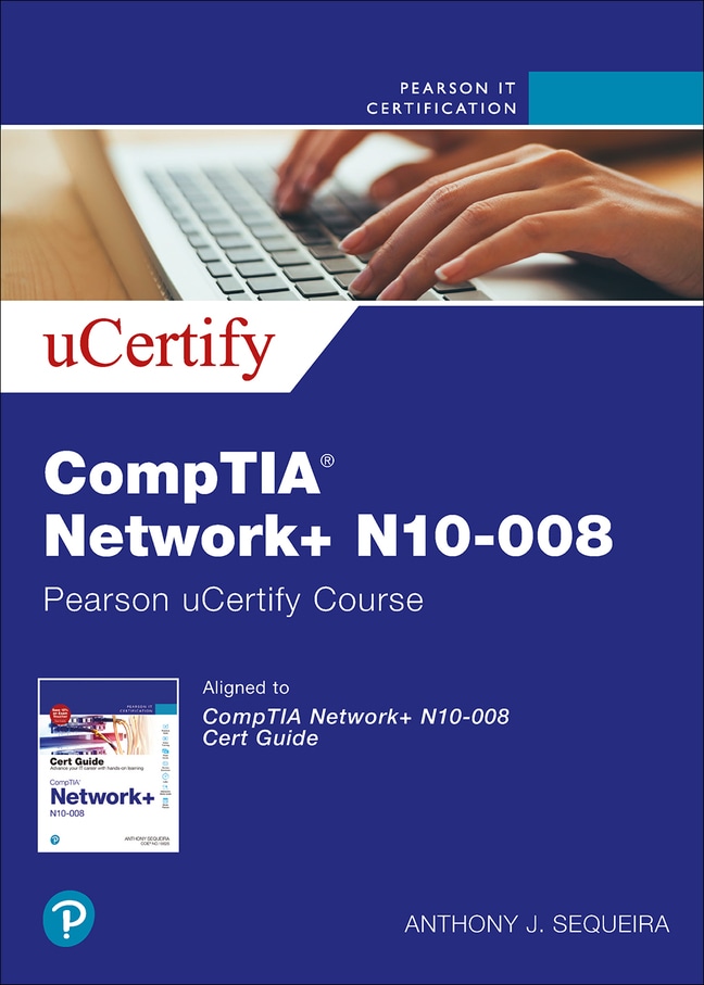 CompTIA Network+ N10-008 Pearson uCertify Course Access Code Card