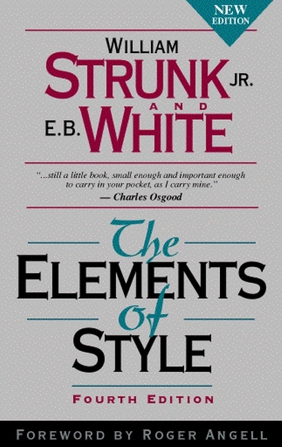 Elements of Style, The, 4th Edition