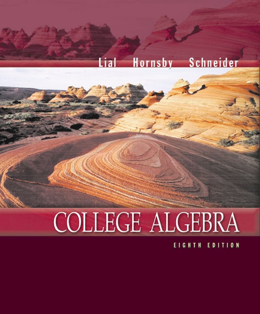 College Algebra, 8th Edition