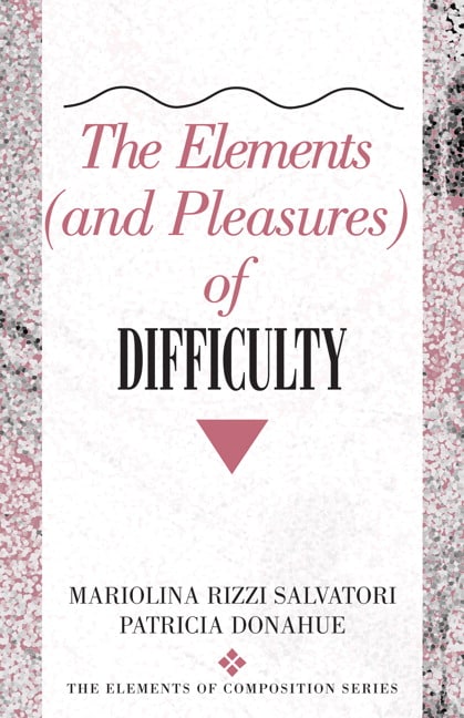 Elements (and Pleasures) of Difficulty, The