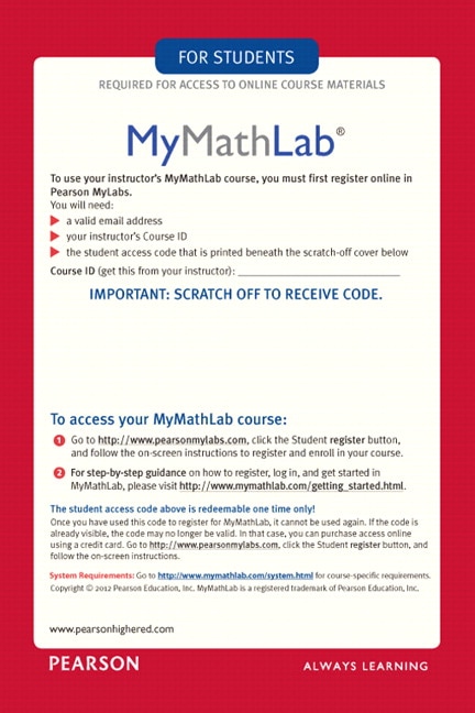 Calculus with Applications Plus MyLab Math with Pearson eText Access Card Package 11th Edition