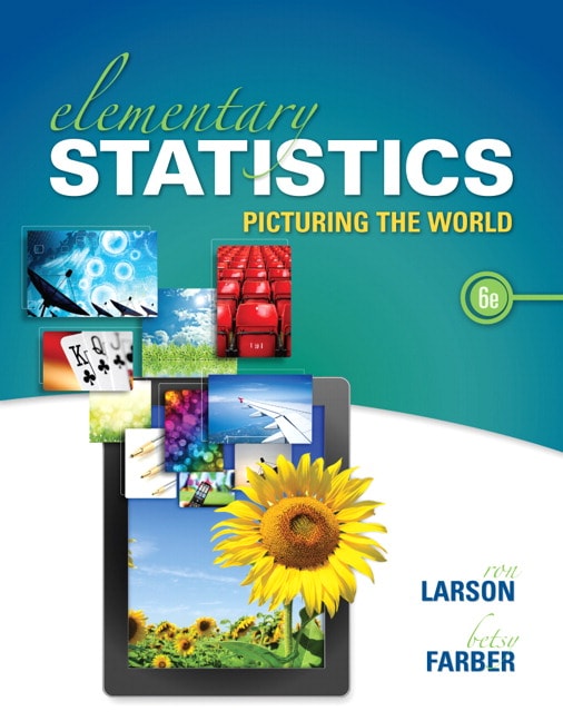 Elementary statistics 6th edition solutions