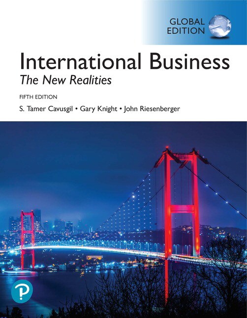 Access Card -- Pearson MyLab Management with Pearson eText for International Business: The New Realities, Global Edition