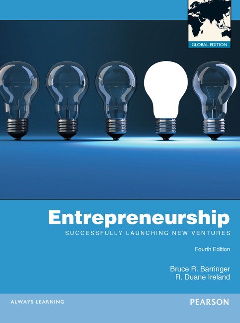 Entrepreneurship:Successfully Launching New Ventures Global Edition CourseSmart eTextbook